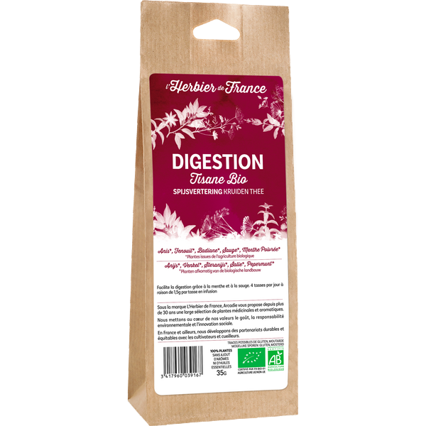 L'herbier -- Mélange digestion bio - 35 g