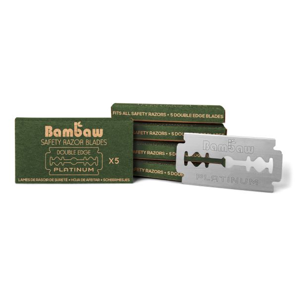 Bambaw -- Lames de rasoir bambaw - x 100 (20 paquets de 5 lames)