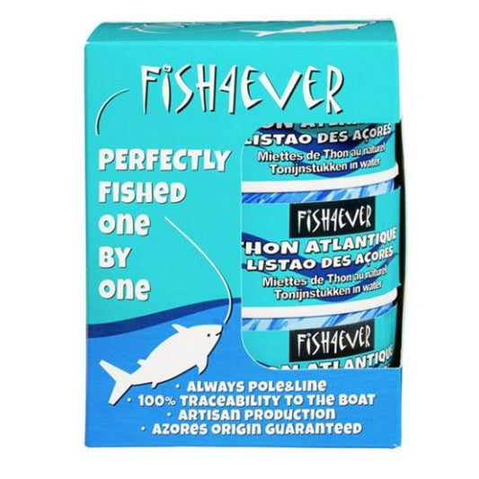Fish4ever -- Miettes de thon au naturel - 3 x 160 g