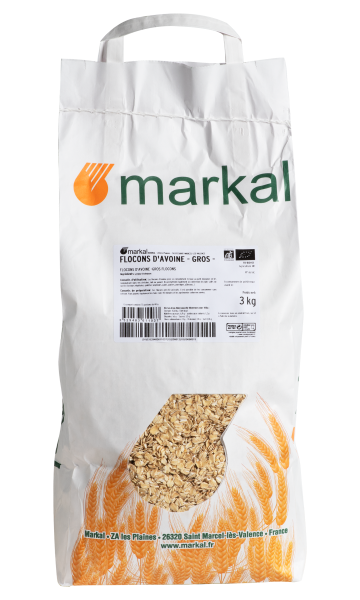 Flocons d'avoine gros bio - 1