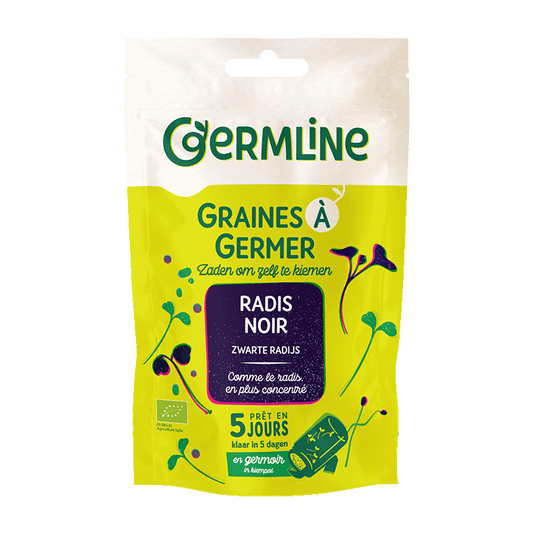 Germline -- Graines à germer radis noir bio (origine Italie) - 150 g