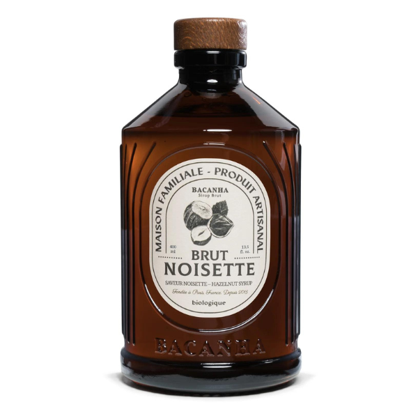 Bacanha -- Sirop noisette brut bio - 400 ml