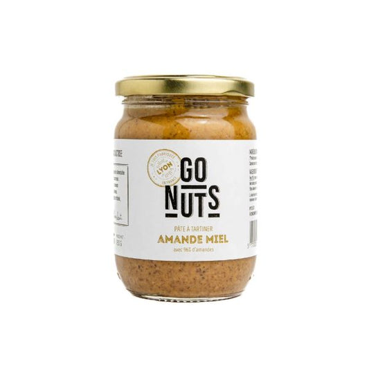 Go Nuts -- Pâte à tartiner amande miel bio - 280 g