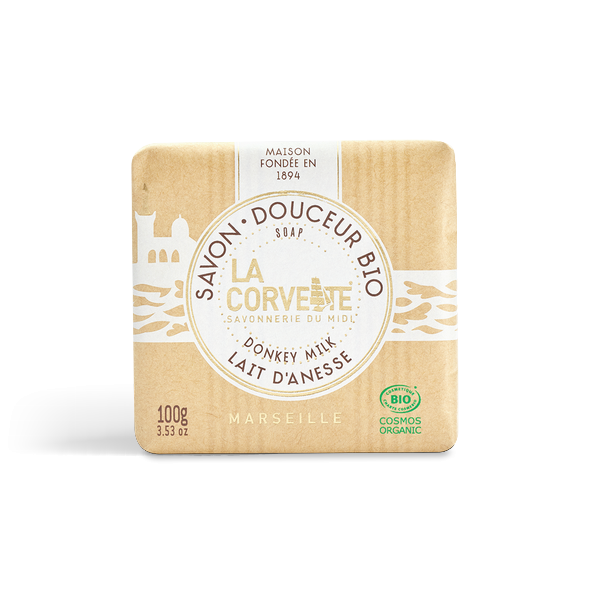 Savonnette douceur bio lait d'ânesse - 1