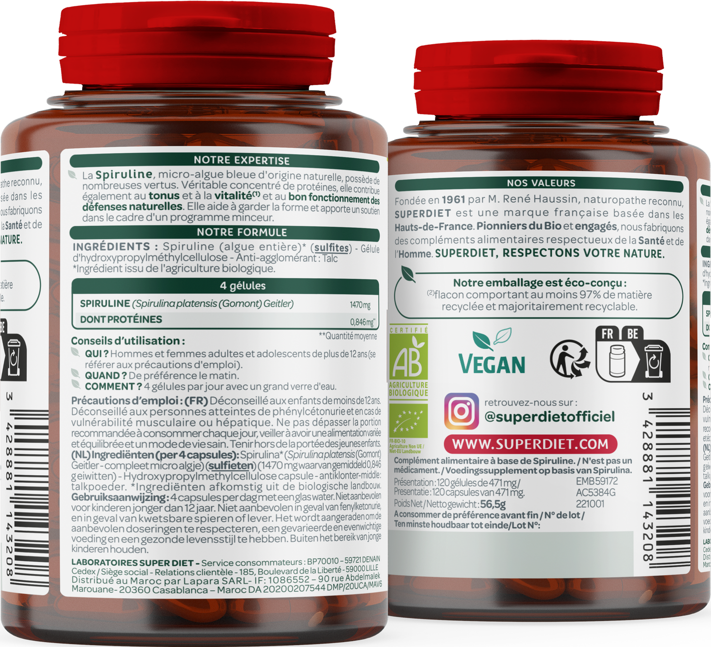 Spiruline bio (immunité, minceur, récupération sportive) - 2