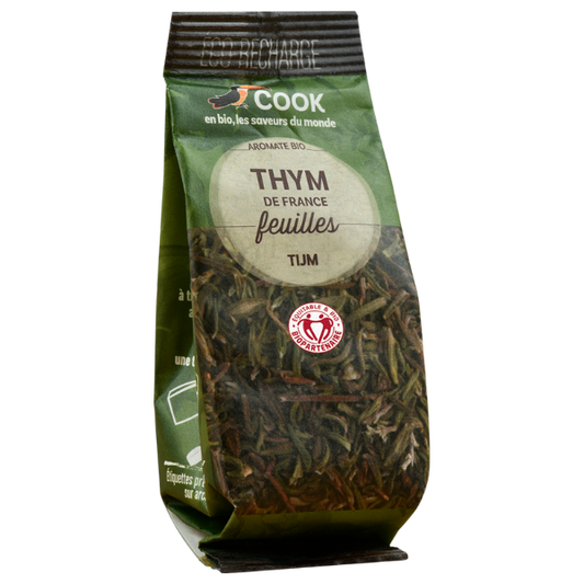 Cook épices -- Thym en feuilles biopartenaire (éco recharge) (origine France) - 15 g