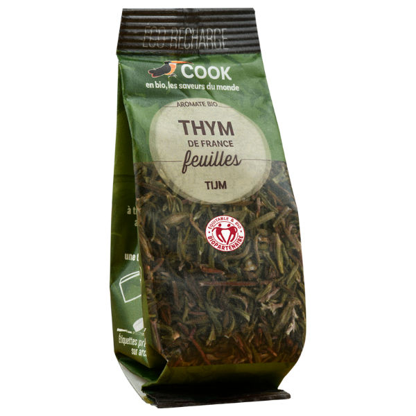 Cook épices -- Thym en feuilles biopartenaire (éco recharge) (origine France) - 15 g