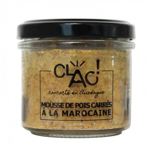 Clac -- Crème de pois carrés à la marocaine bio - 100 g